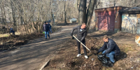 Общественники Жуковского очистили от мусора берег реки Москва - Regions.Ru